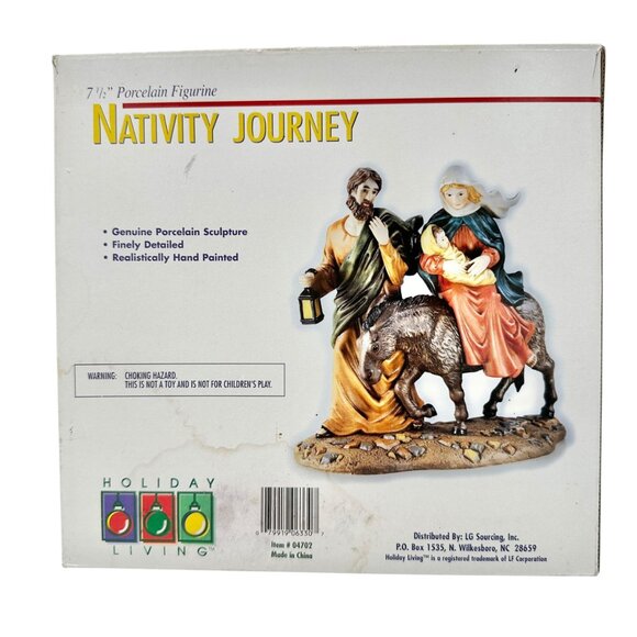Christmas Holiday Living Nativity Journey Porcelain Figurine Hand-Painted Detail - Picture 3 of 13